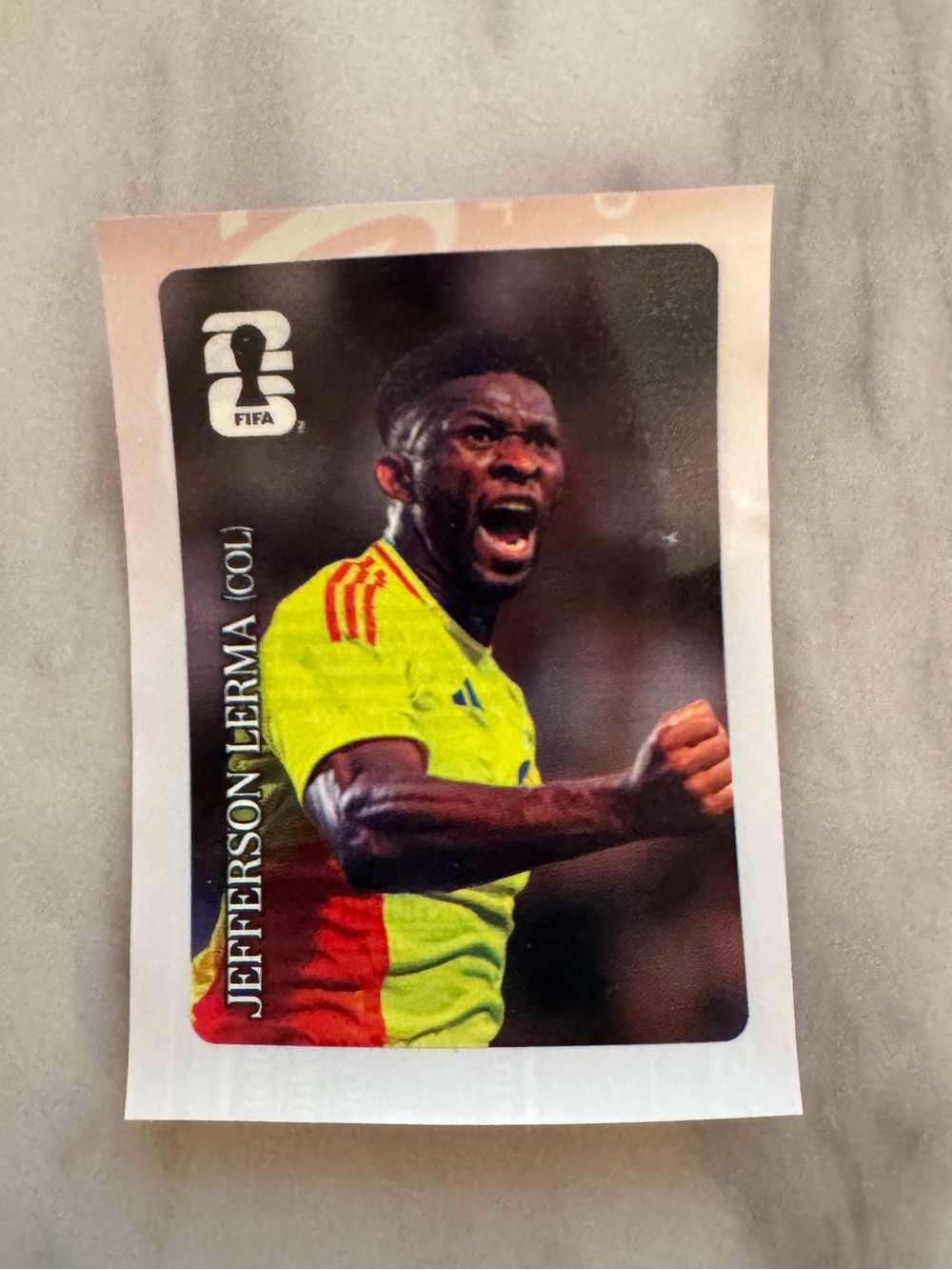 Coca-Cola Panini FIFA World Cup 2026 Promo Sticker - Jefferson Lerma (COL)